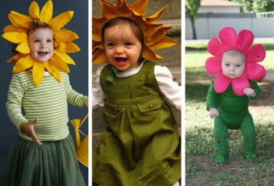 Ideas For Pretty And Easy Flower Costumes For Kids This Halloween (or ...